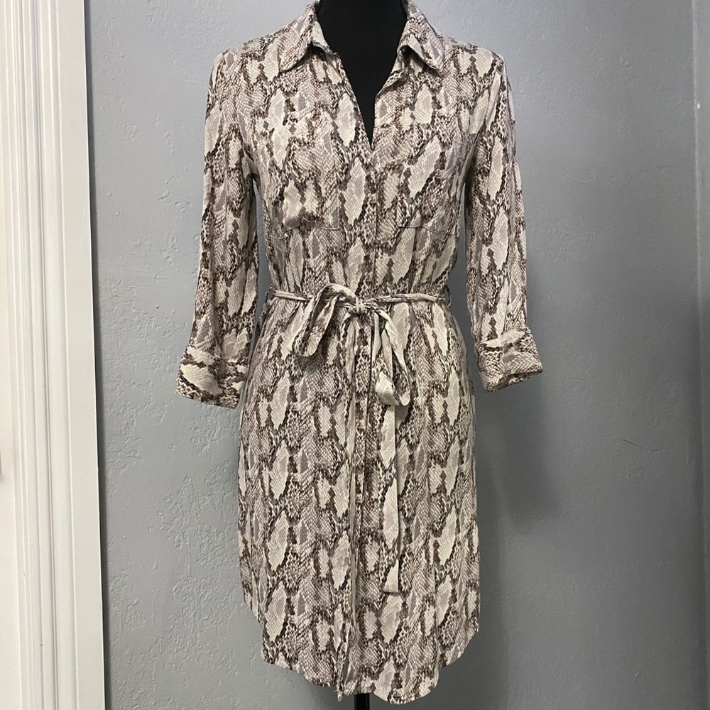 Python Print Shirt Dress
